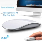 Мышь компьютерная беспроводная оптическая, USB, 1600 DPI, для Apple Macbook