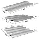 1 шт. форма для выпечки французского хлеба лоток для выпечки волнистый пирог багетная форма сковороды 234 волн инструменты для выпечки хлеба