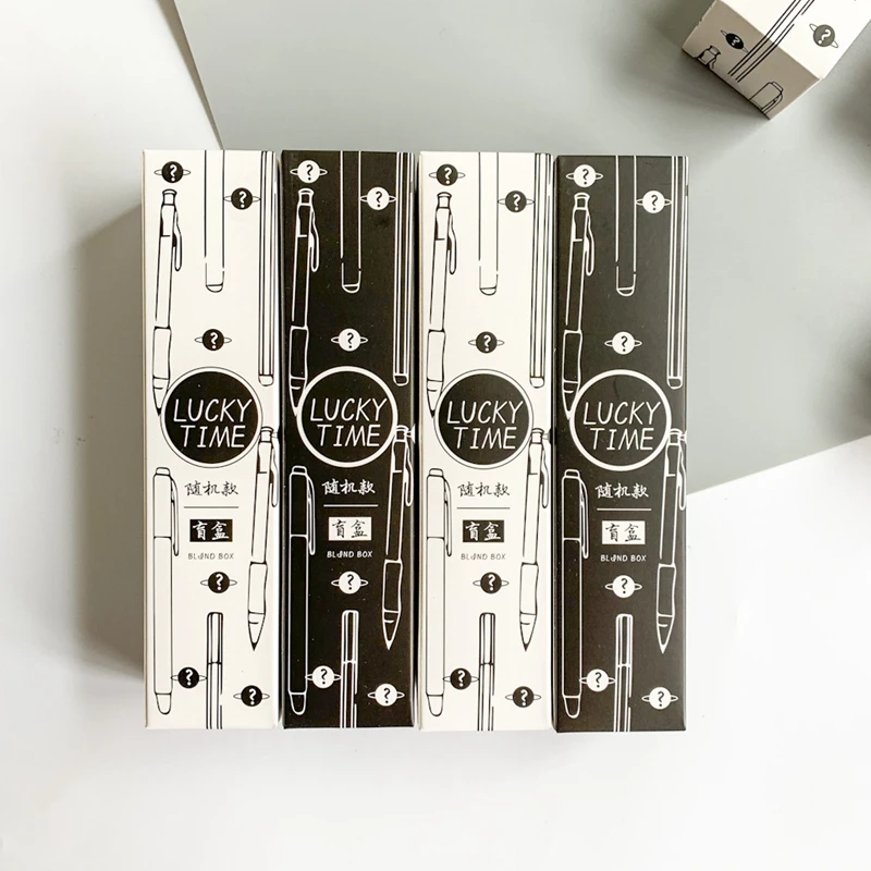 Творческая коробка искусственная ручка/сюрприз Подарочная гелевая ручка для