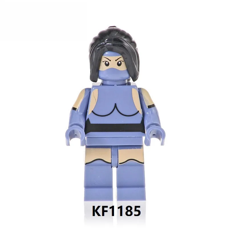 Строительные блоки кирпичи Mortal Kombat Baraka Jax Kitana Raiden Kung Lao Liu Kang Scorpion фигурки игрушки