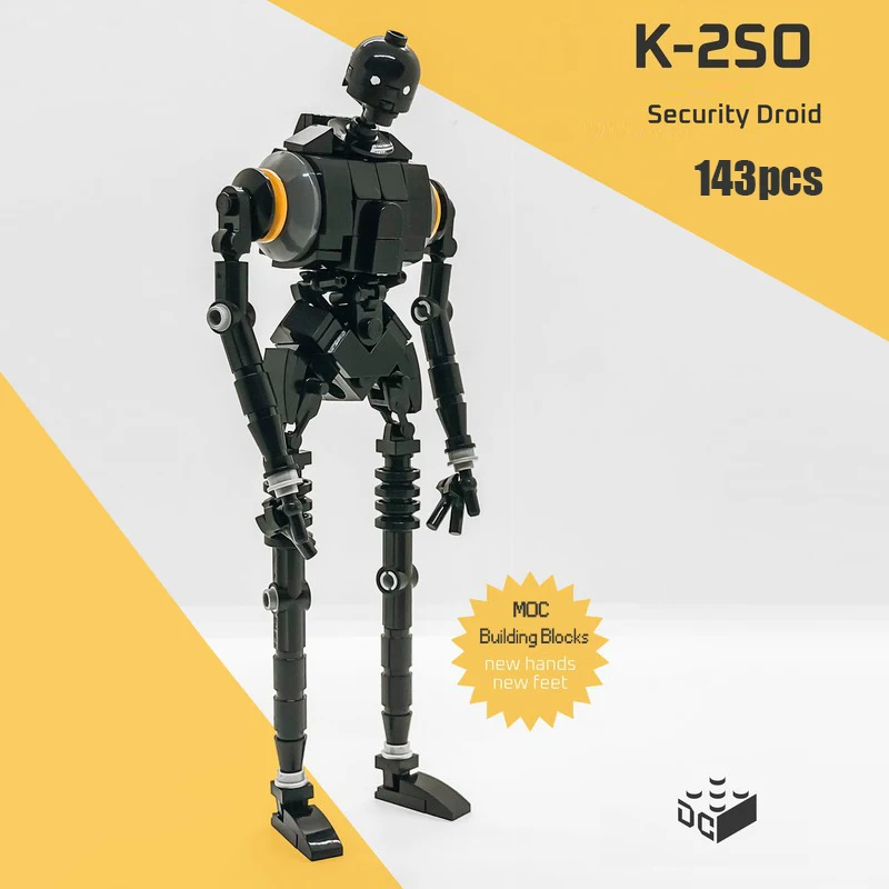 

MOC Building Block K-2SO Robot Trooper Rogue One Action Figure Toys Construction Star Series Space War Gift For Children