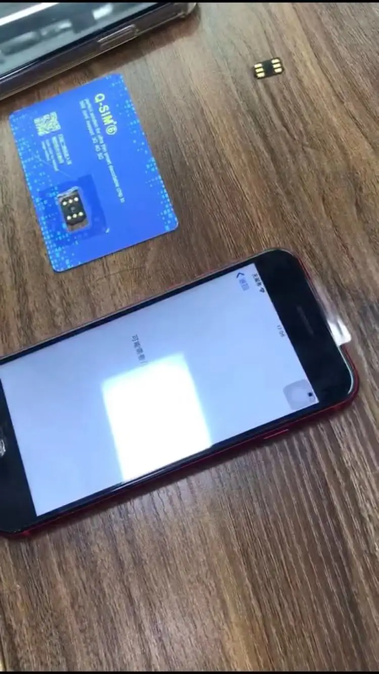 Поддержка IOS13 Q-SIM 6 для iphone 5/5C/5s/6/6 p/6s/7/7 p/8/8 p/x/xs/XS max/11/11 pro самую последнюю Автоматическая 5 аппарат не привязан к оператору сотовой связи адаптер сим-карты