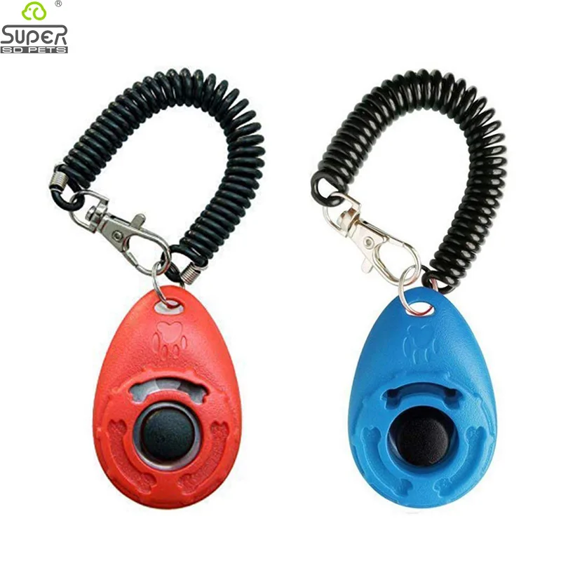 

Dogs Training Clicker Universal Pet Trainer Key Chain Pets Trainings Tools Multi-color Available Dog Training Product clicker