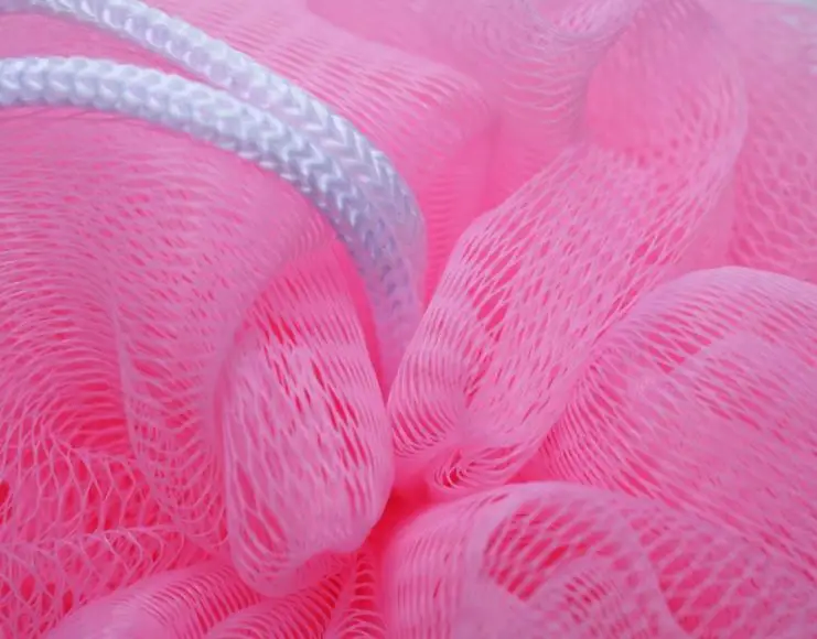 Шт. 1 шт. цветок сетчатый шар для ванны карамельный цвет средства ухода за кожей