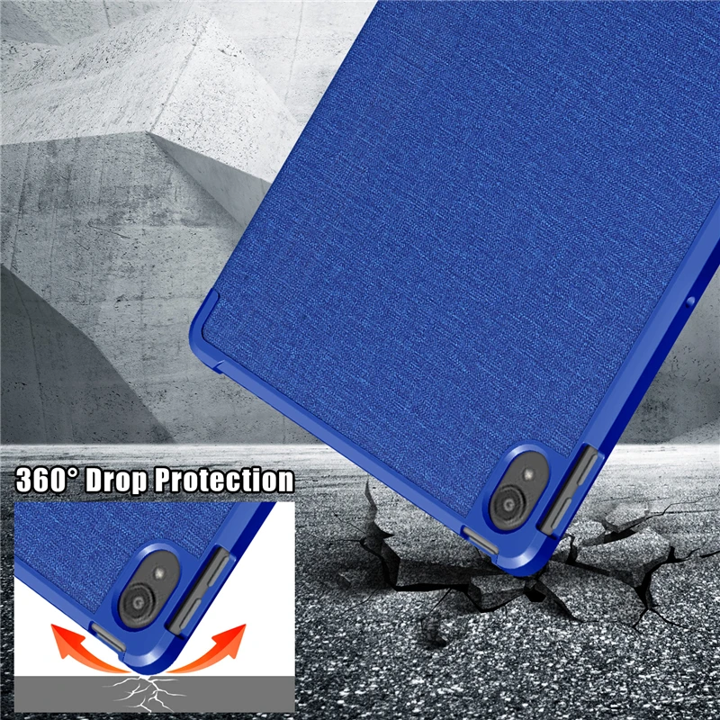 

with Multi Angle Magnetic TPU Back Cover Case For Lenovo Tab P11/P11 Pro TB-J606F X/TB-J706F L 2020 Origami Standing Shell Case