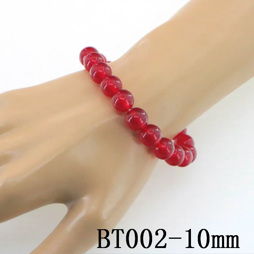 Модный браслет из натурального нефрита 6-12 мм с круглыми бусинами кристаллы