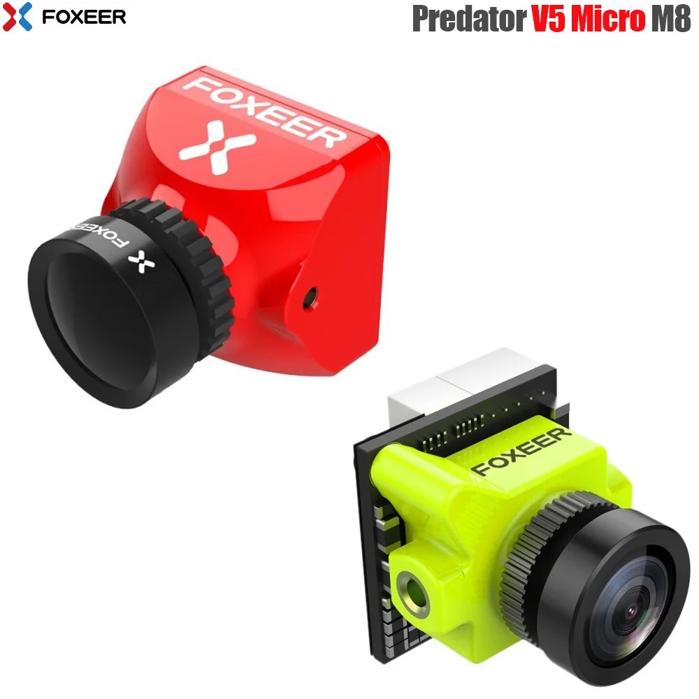 Foxeer Predator Micro V5 камера 16:9/4:3 PAL/NTSC переключаемый объектив 1 7 мм задержка 4 мс Супер WDR