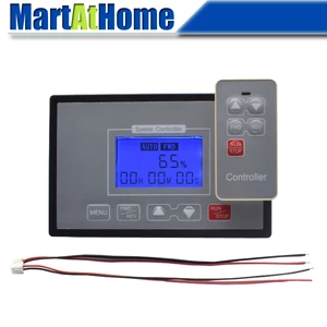 ARGEDO 60A Digital Tachometer Speed Regulator with LCD screen and Wireless Remote Controller for PWM DC Motor 12V 24V 36V 48V