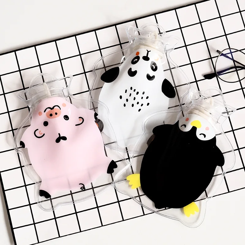 Портативная прозрачная мультяшная мини бутылка для теплой воды 1 шт. милые