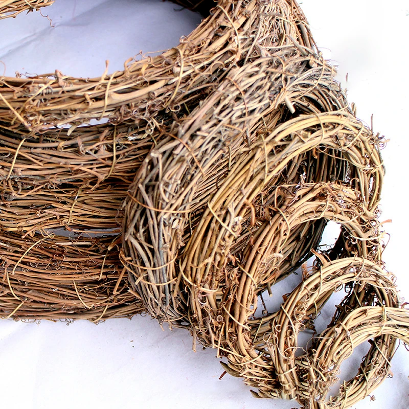 Домашний декор Рождественский венок из ротанга гирлянда 6/8/15/20/25/30 см сделай сам