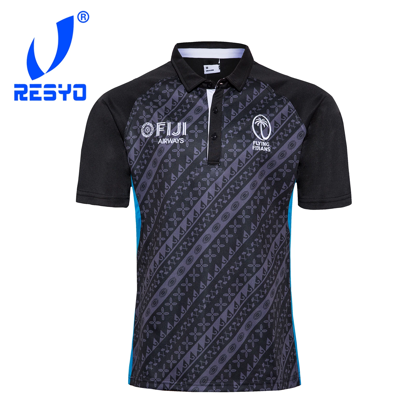 

RESYO для 2020 Фиджи сувенирная версия мужской Регби Джерси Спортивная рубашка S-3XL