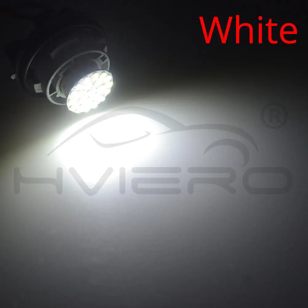 1156 BA15S 1157 BAY15D P21W 1206 22SMD Белый Автомобильный светодиодный стоп-сигнал, стояночный светильник, Автомобильный светодиодный фонарь, задний фонарь, 12 В постоянного тока