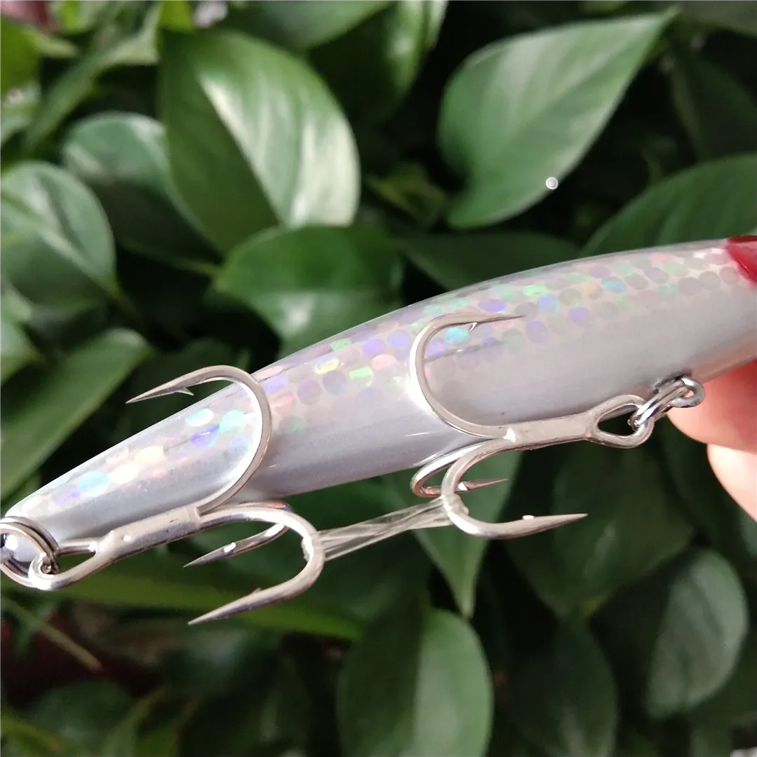 

2pcs 10cm 33g Hot fishing gear shone sinking lures minnow crank wobbler bait isca artificial