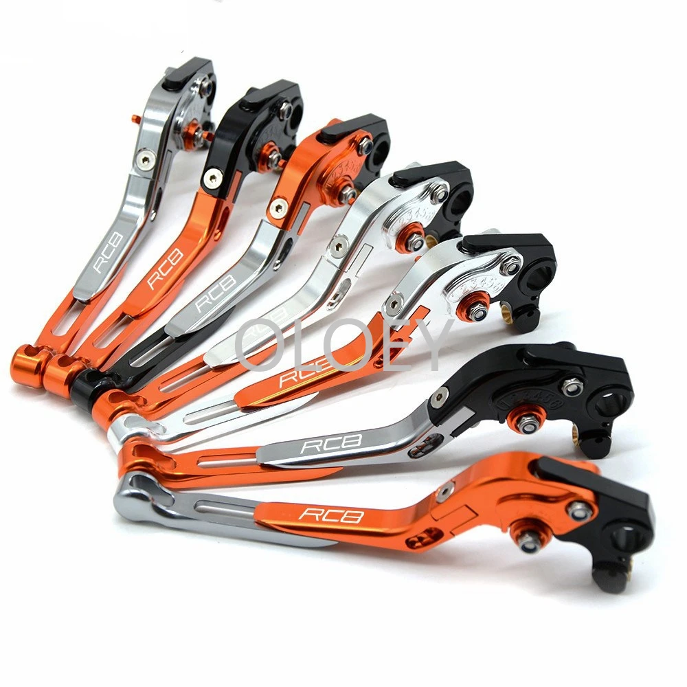 

CNC aluminum alloy motorcycle modified horn pull rod telescopic folding brake clutch horn handle for KTM RC8 R 2009-2016