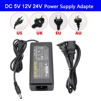 led adapter power supply dc5v dc12v dc24v 1a 2a 3a 5a 7a 8a 10a for led strip lamp lighting led power driver plug