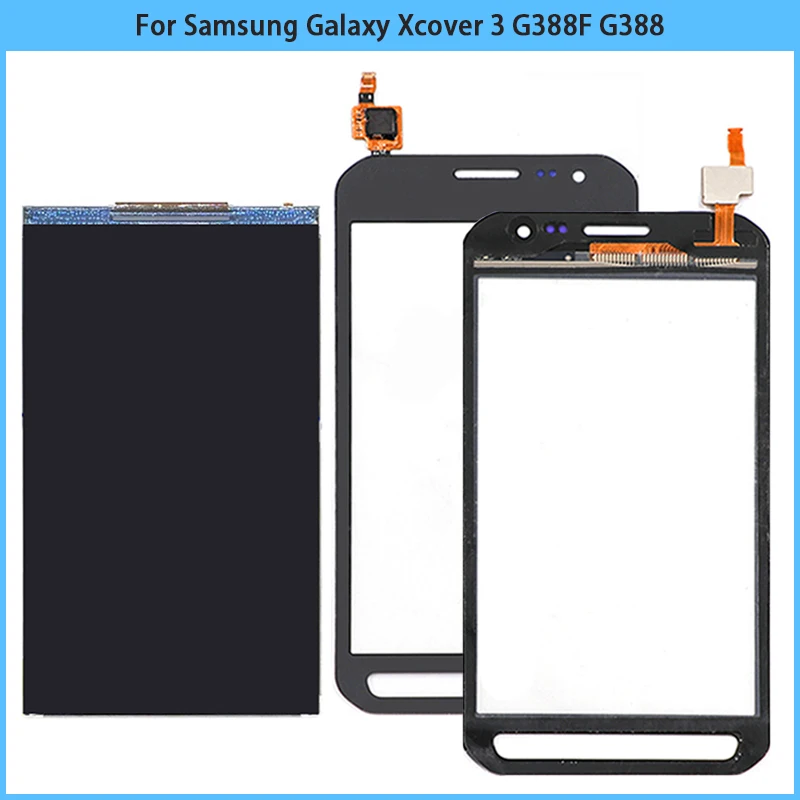 

Новая сенсорная ЖК-панель G388 для Samsung Galaxy Xcover 3 G388F SM-G388F, ЖК-дисплей, сенсорный экран, дигитайзер, сенсорное стекло