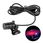 Автомобильный USB-светильник, Светодиодная лента, красное звездное небо, украшение для потолка, интерьер, лампа для освещения, проектор для прицепа, внедорожника, аксессуары 4x4