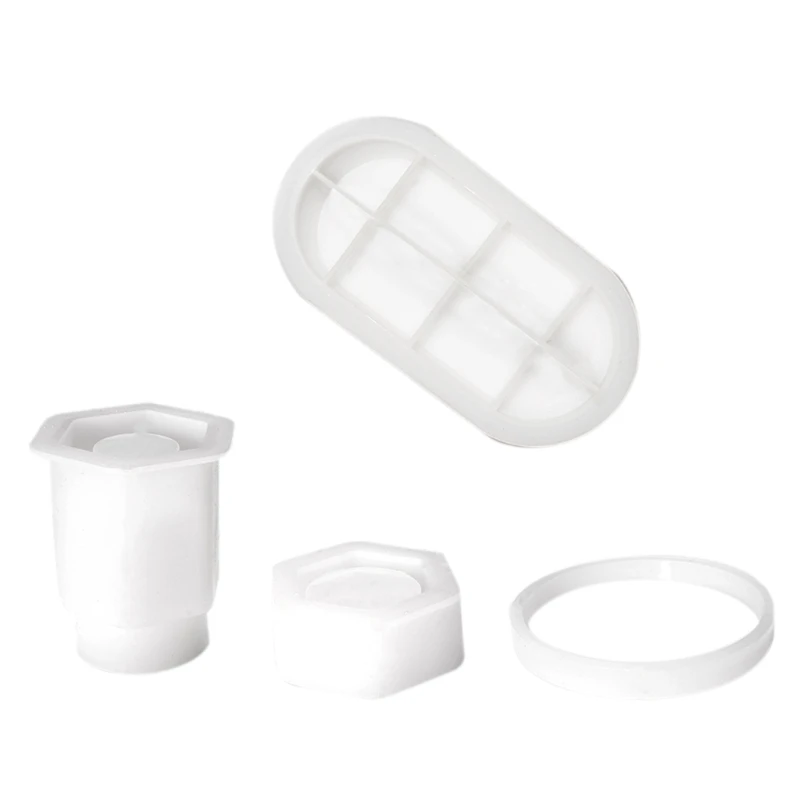 

2021 New 1 Set Conventional Shape Nice Bottle Resin Mold Plate Silicone Moulds DIY Silicone Resin Ornament Beginner DIY Tools