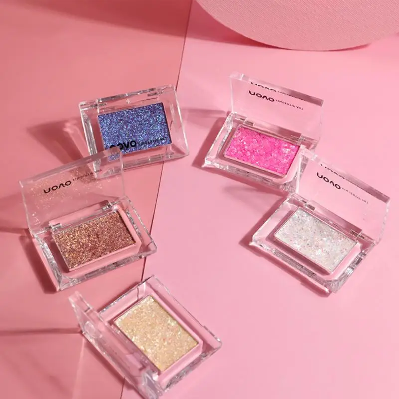 NOVO Single Sequins Eyeshadow Face Eye Highlight Shadow Powder Pentagram Moon Diamond Fragment Makeup Tool TSLM1 |