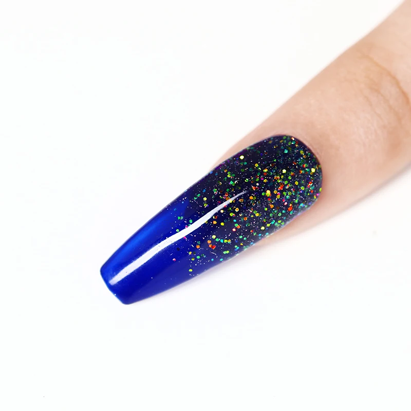 UR SUGAR 15мл гель для наращивания ногтей из полиэстера с глиттером и термоэффектом для французского маникюра, увеличение ногтей на кончиках пальцев своими силами.