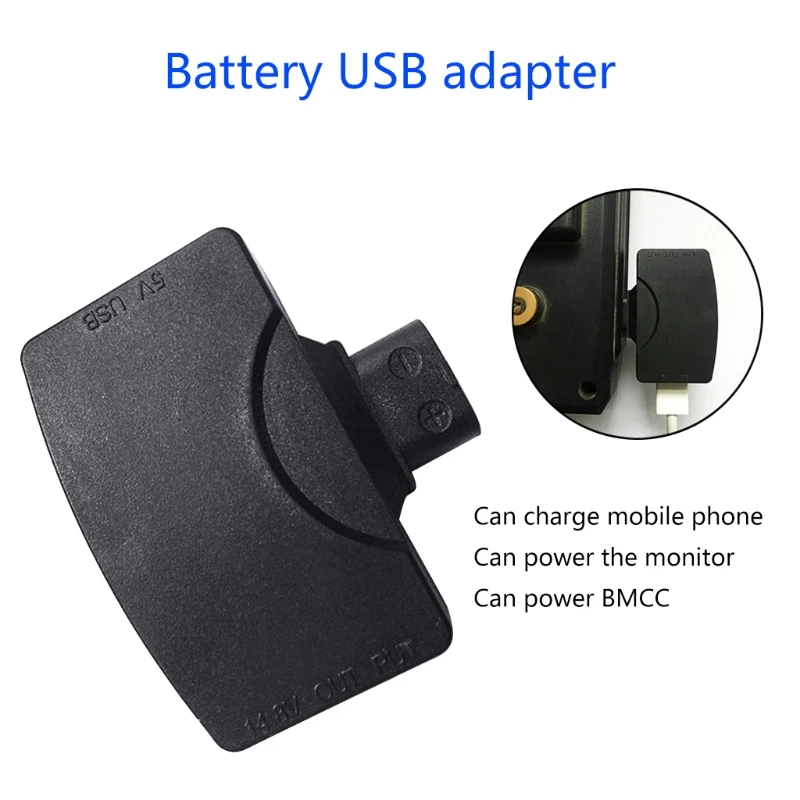 USB-коннектор KX4A Dtap на 5 В для монитора BMCC смартфона USB-устройства аккумулятор USB