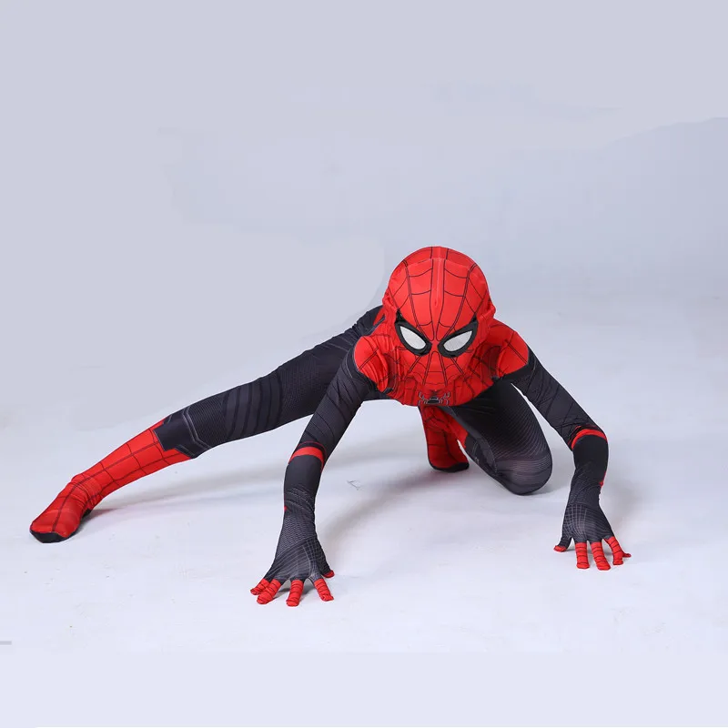 Marvel Человек-паук 2 мужской костюм героя для косплея комбинезон Хэллоуина вдали от