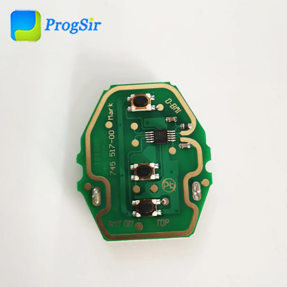 3 кнопочный пульт дистанционного управления PCB для быстрой смены