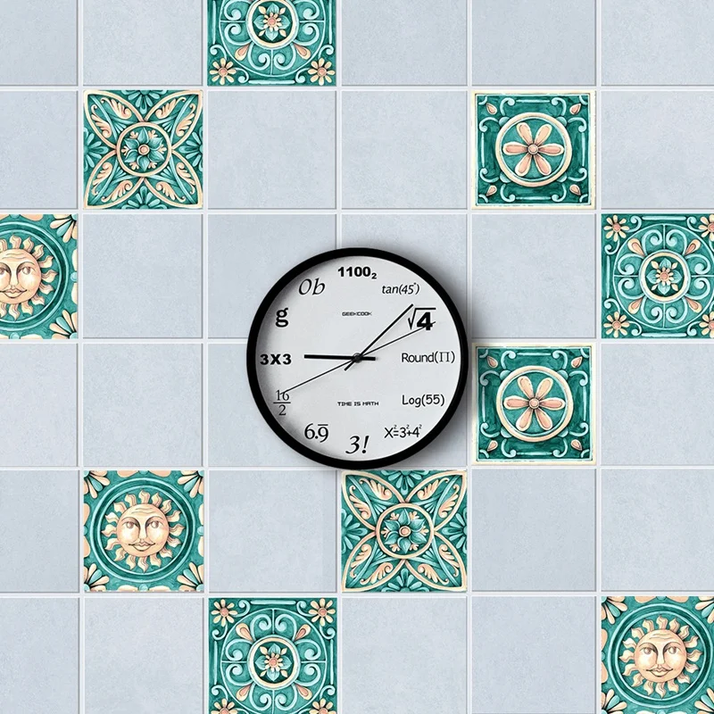 10 шт. современные наклейки для плитки итальянские керамической