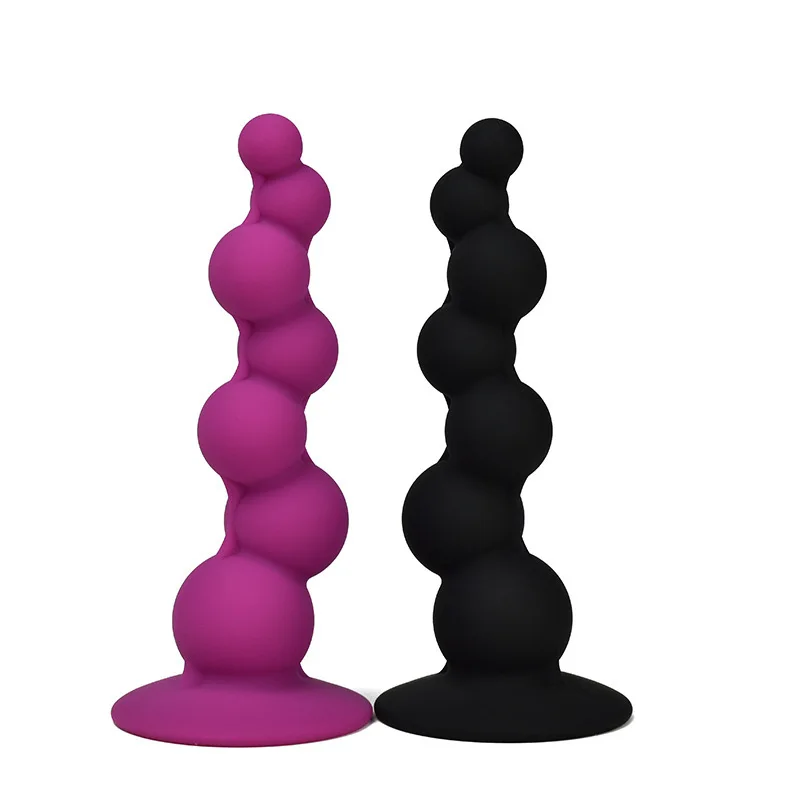 Adult sex products Silicone backyard beads anal plug Comrade supplies prostata massage |