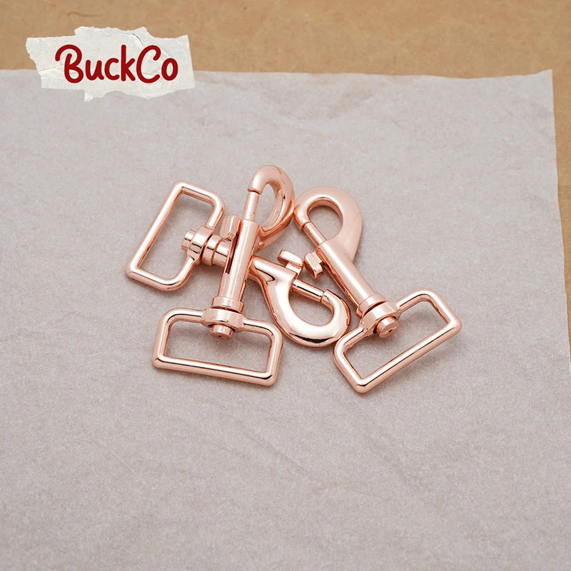 Metal Lobster hook for 30mm pet puppy leash handbag luggage strap diy parts durable and strong Swivel Clasp plated buckle HO30RG | Дом и сад