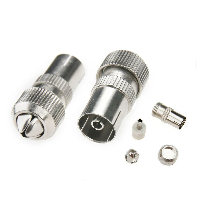 10pcs (5 x Male 5 Female)TV Aerial Coaxial Cable Connectors Adaptor | Обустройство дома