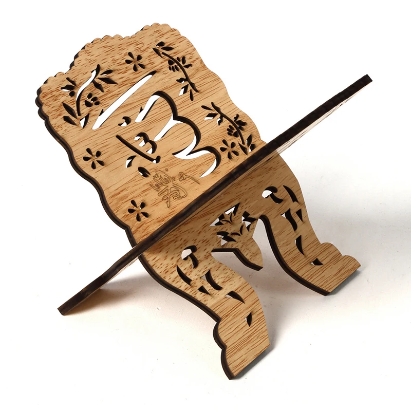 Искусственная деревянная подставка для книг декоративная полка съемный