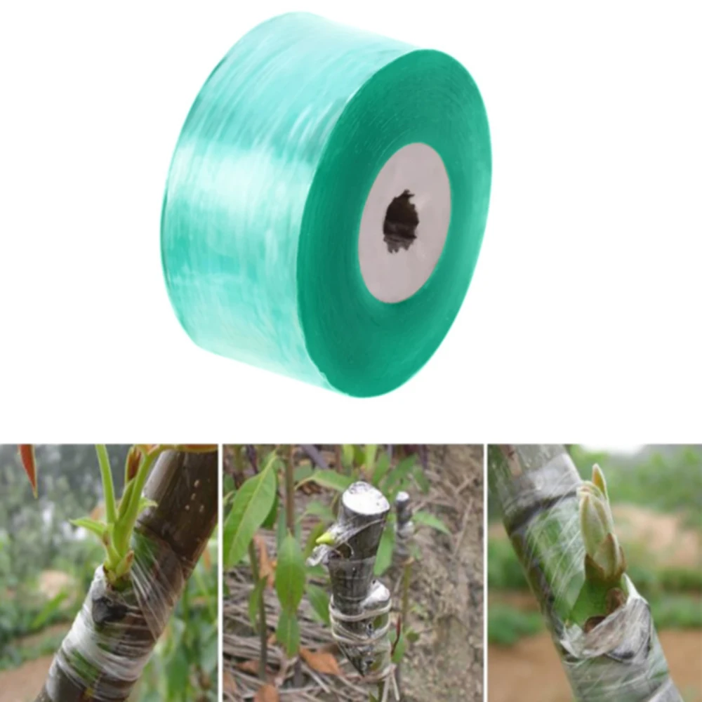 PE Grafting Tape Film Self-adhesive Portable Garden Tree Plants Seedlings Grafting Supplies Grafting Accessories 1x11 inch 87yd 280mm 80m transaparent self adhesive pe protection film duct tape for tablet laptop device surface display