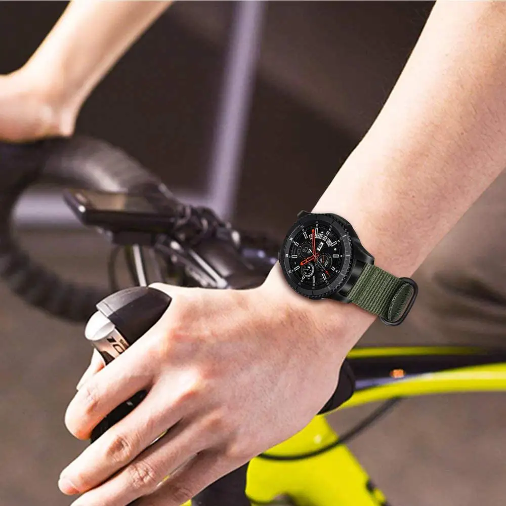 Galaxy watch 46 мм для Samsung Gear S3 Frontier/классические активный 22 ремешок часов huawei часы Gt