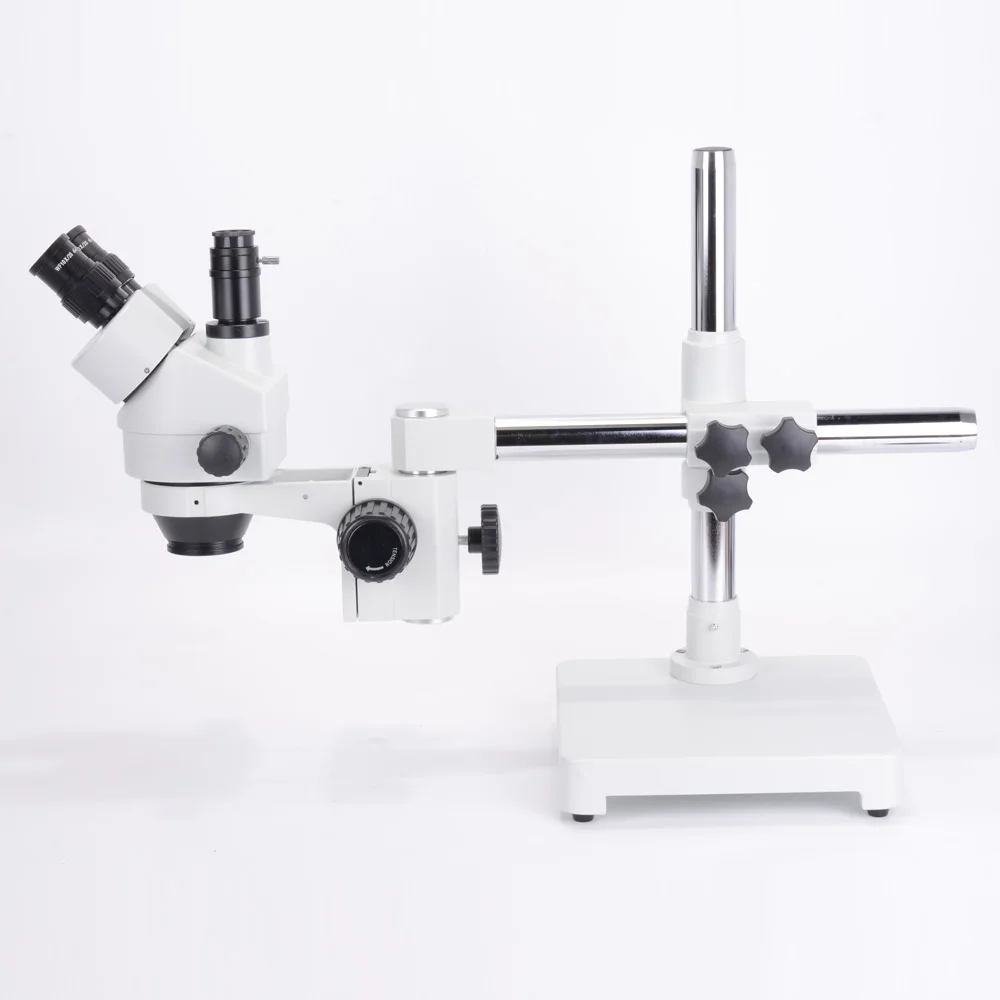 trinocular stereo microscope 7 45x universal bracket hdmi industrial camera universal surgery mobile phone repair testing free global shipping