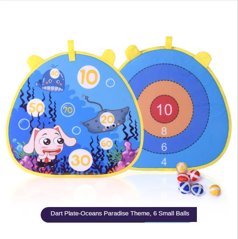 

Indoor sports toys throw balls stick balls dart plates stick balls parent-child interaction kids dart plates educational toys
