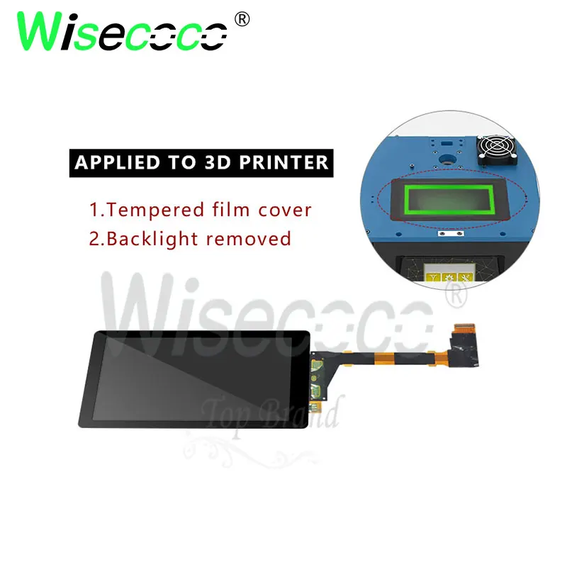 Деталь для 3D принтера wisecoco проектор проектов сделай сам 5 дюйма 2k без ЖК экрана с