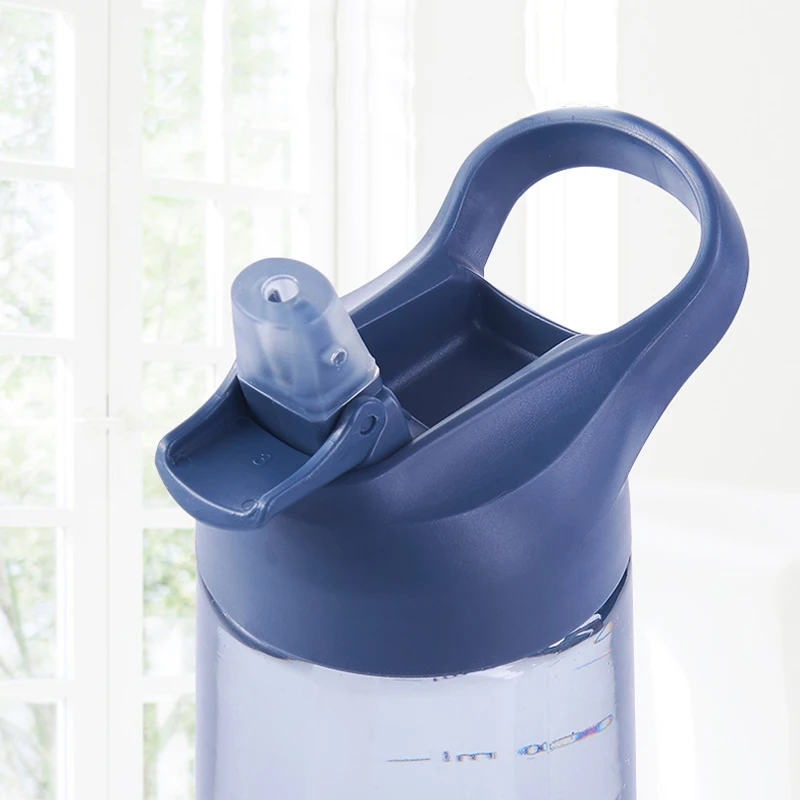 

1000ml Outdoor Water Bottle with Straw Sports Bottles Eco-friendly with Lid Hiking Camping Plastic 35