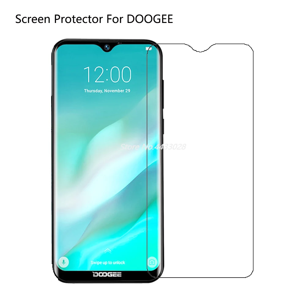 Закаленное стекло 9H для телефона Doogee Y7 Plus Y8 X9 Pro X10 X11 X55 защита экрана