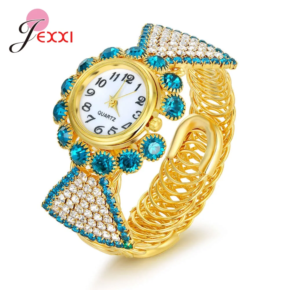 Потрясающие роскошные дизайнерские женские кварцевые часы разных цветов с