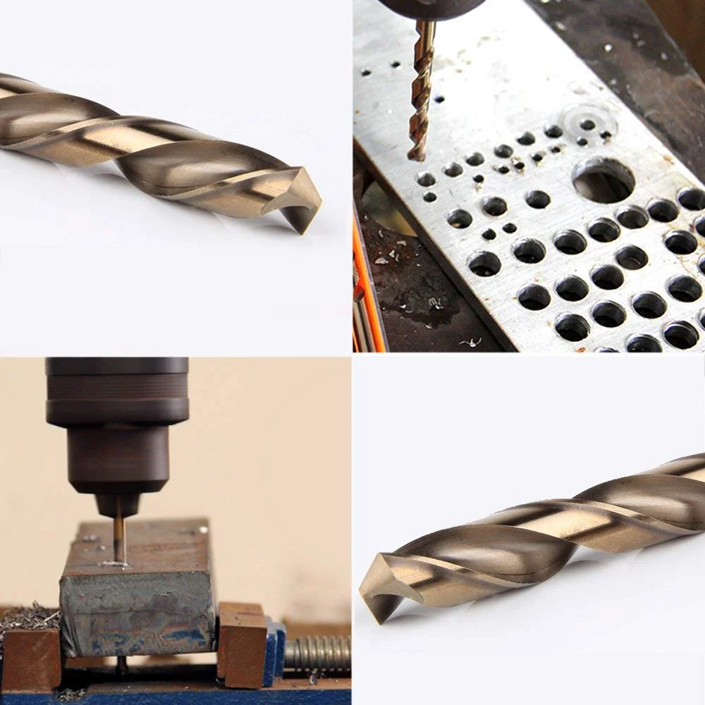 

Drill Bits 13pcs/set Package HSS-CO 1.5-6.5mm High Speed Steel Wood Metal Drilling High Speed Steel Cobalt Twist Drill Bit Set