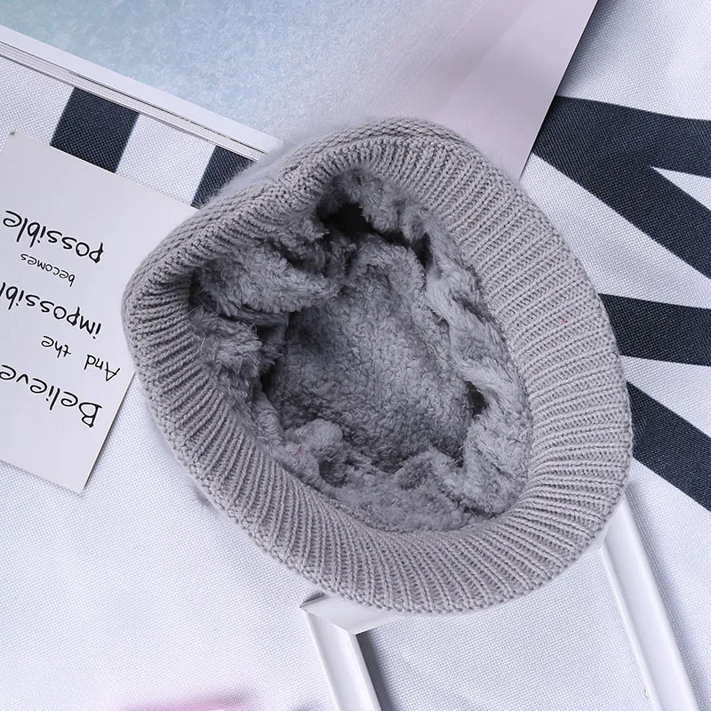 Шапка из кроличьего меха с бантом Осень-зима | Аксессуары для одежды