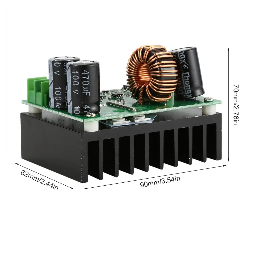 600w600W DC повышающий преобразователь постоянного тока с 10V 60V 12V 80V Питание