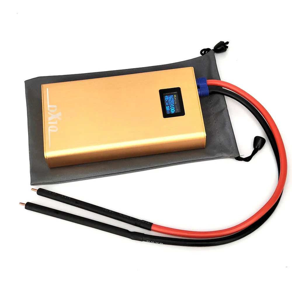 

Mini DIY Spot-welding Machine OLED Display 20 Gears of Power Adjustment and 20 Gears of Delay Adjustable with 18650 Battery
