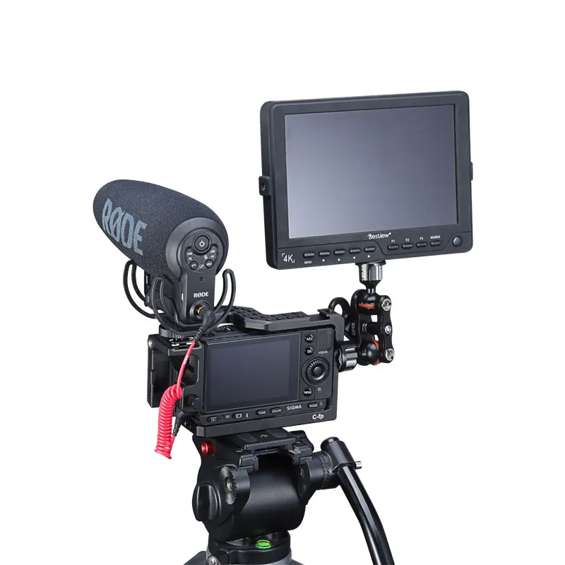 UURig Sigma FP беззеркальных Камера клетка с деревянной ручкой продлить Холодный