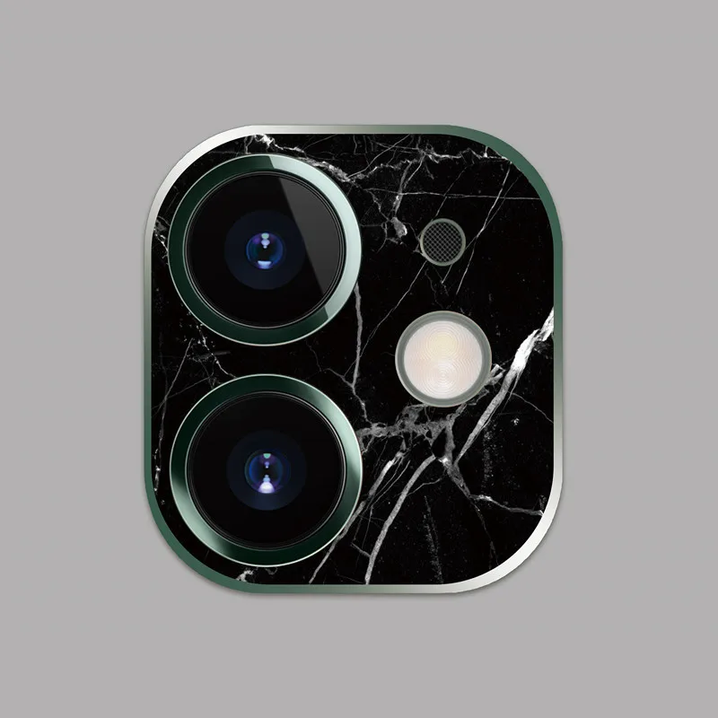 

Camera Protector Case For iPhone 11 Pro Max Marble Protector Tempered Glass Film Back Camera Lens Protective Sticker For i11