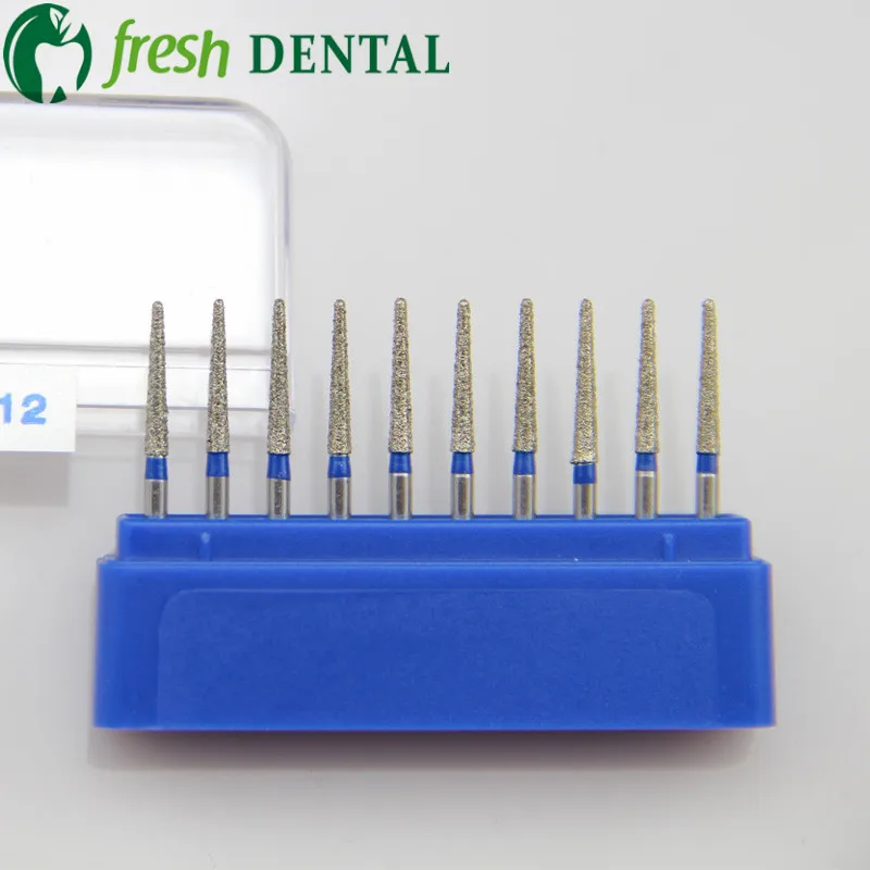 

100PCS Dental Low Speed High Speed DIAMOND Burs Dental Bur Standard Blue Code Diamond Granule Burs Shank SL305