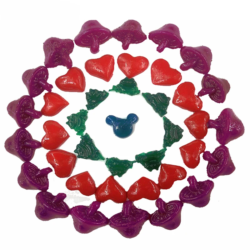 10 шт./пакет случайный кристаллическая почва шарики из гидрогеля orbiz рост гель