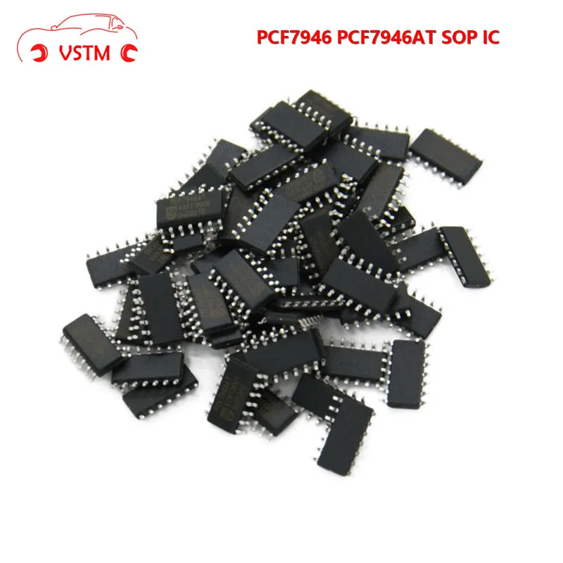 

10PCS PCF7946 PCF7946AT Car motherboard chip For Car KEY Repair SOP-14 IC