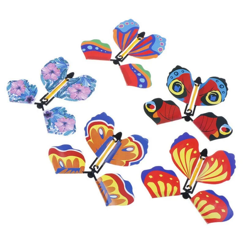 Волшебная бабочка Летающая карта игрушка с пустыми руками Солнечная свадебный